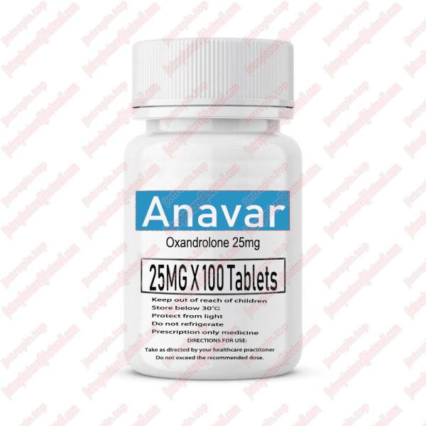 Anavar Oxandrolone Oral Steroids Tablets 25mg 100pcs